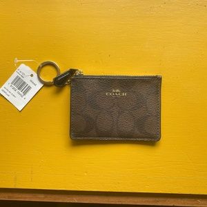 Coach Key Ring Wallet